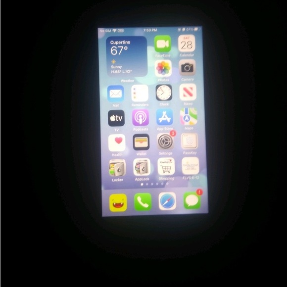 Barely used